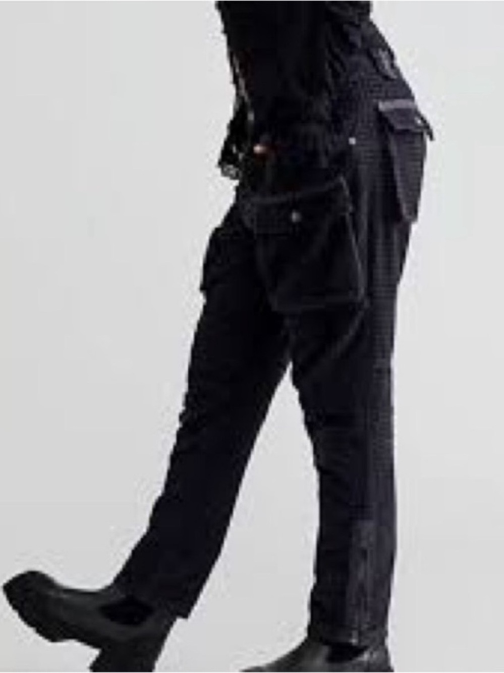 We The Free 25 Pants Corduroys The London Calling Low Rise in Black Free People